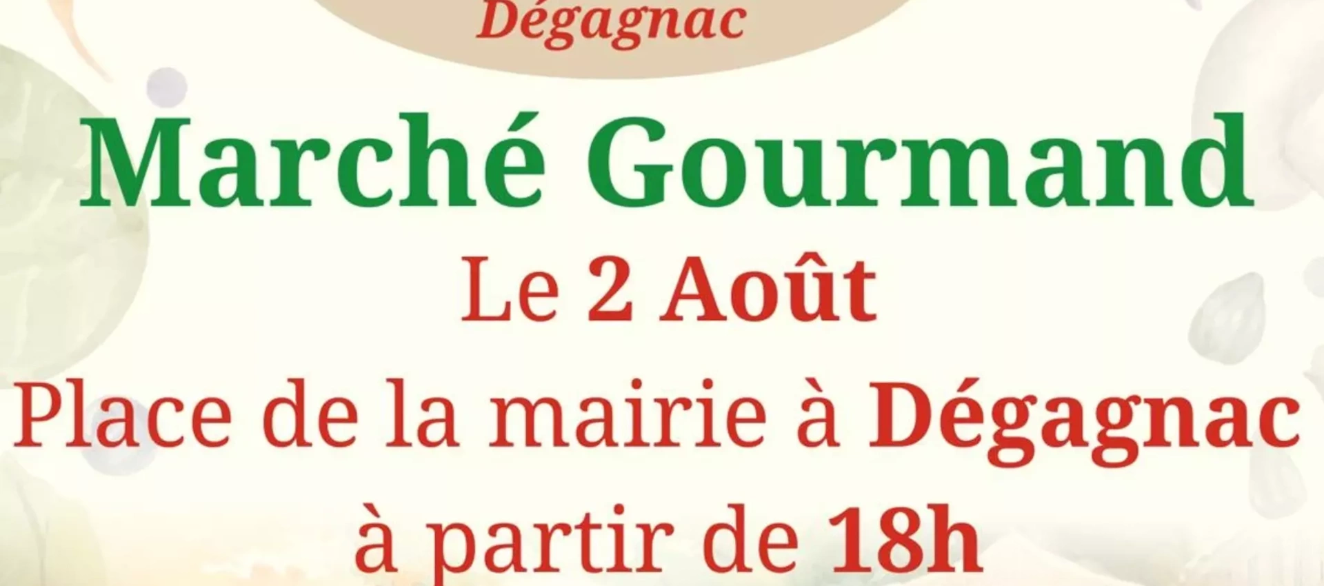 Les Informations travaux sur la commune de Dégagnac